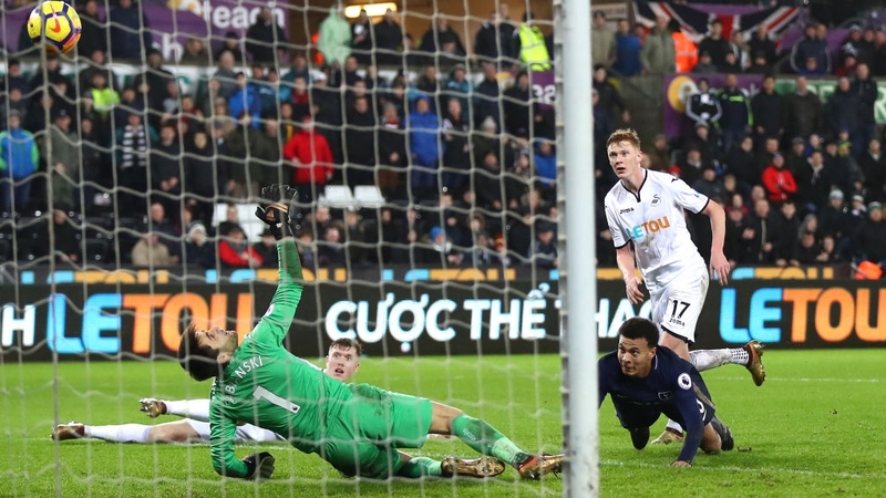 Dele Alli made the points safe for Tottenham