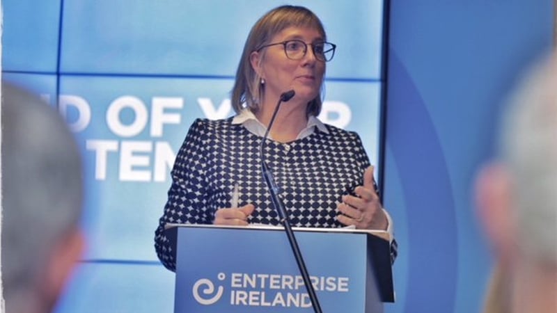 Julie Sinnamon, Enterprise Ireland CEO, said that Irish companies are achieving international global sales at record levels