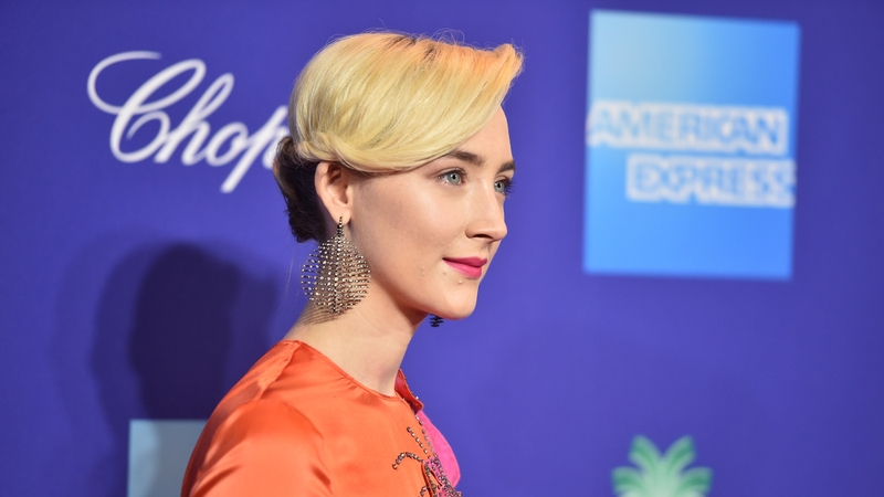 Saoirse Ronan wore a bold look to pick up her latest award