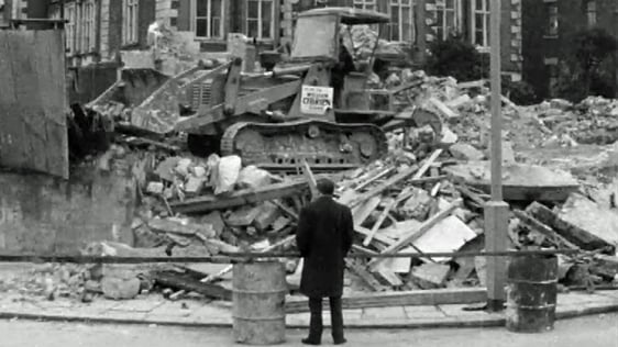 Demolition of Cork Opera House (1963)
