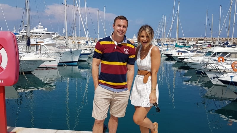 Vogue Williams and Tommy Bowe head for Cote D'Azur