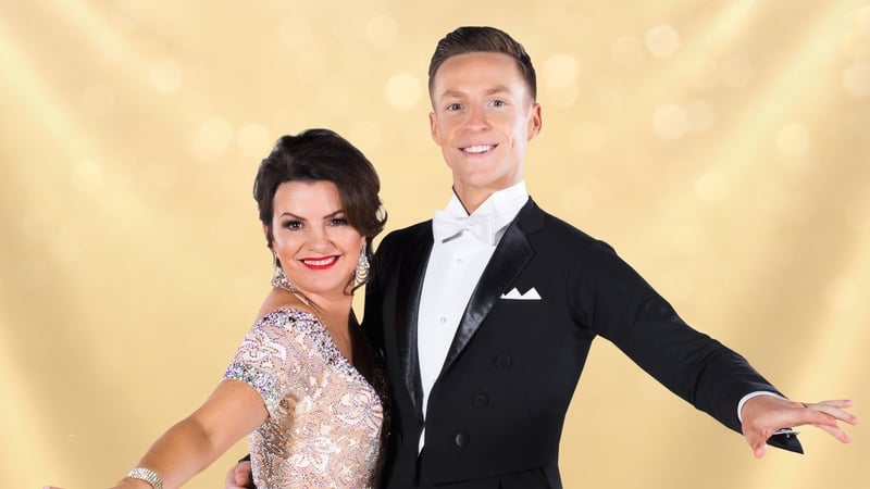 Deirdre O'Kane with partner John Edward Nolan - "If I didn't have John I wouldn't be coping! I lucked out there"