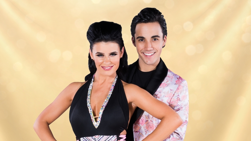 Jake Carter and his professional dance partner Karen Byrne