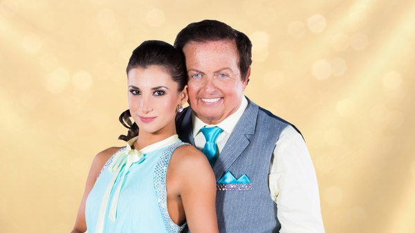 Marty and professional dance partner Ksenia