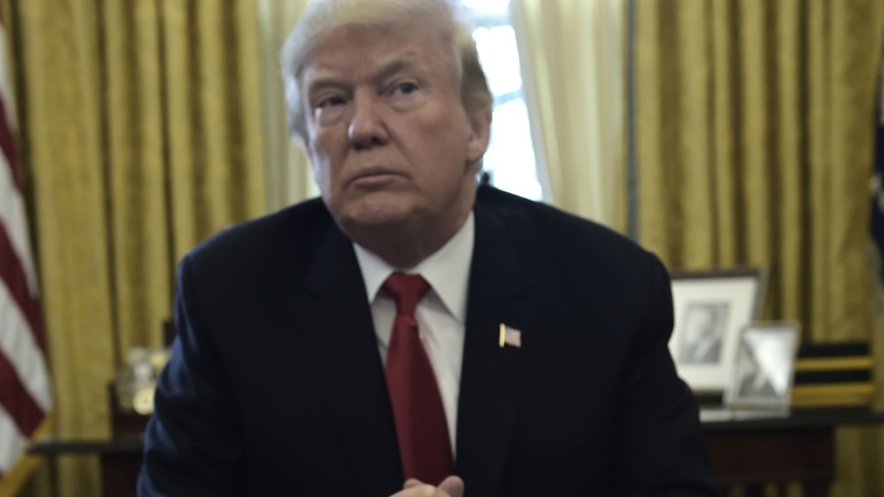 Donald Trump met with his top security advisers before he making his decision