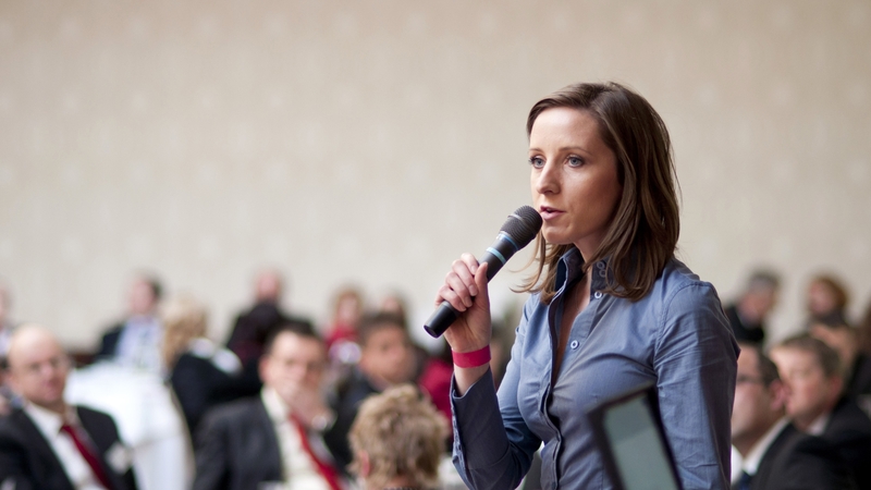 "It is important that the female voice does not give in to criticism, abuse or antagonism and silence itself". Photo: iStock