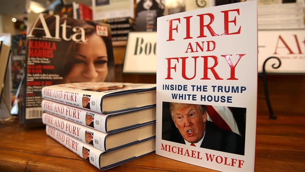 The book has shot to the top of the online bestseller lists in the US