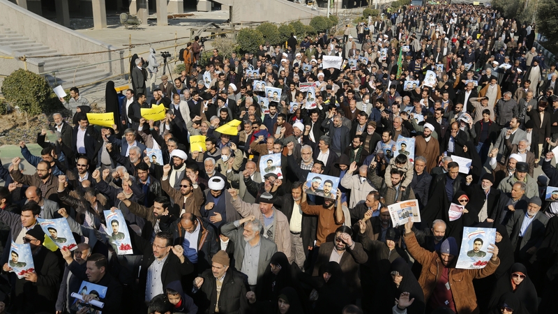 Pro-government rallies were staged for a fifth day in a backlash against the biggest anti-government protests since widespread unrest in 2009 over alleged election fraud