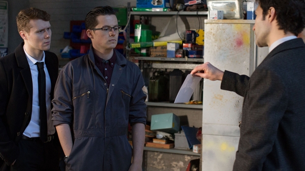 Ben and Jay face police enquiries
in Eastenders