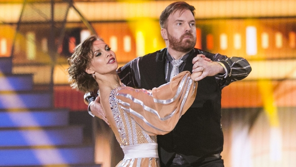 Bernard O'Shea and his dance partner Valeria