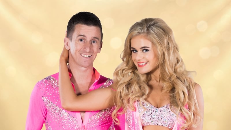 Rob Heffernan and his dancing partner Emily Barker