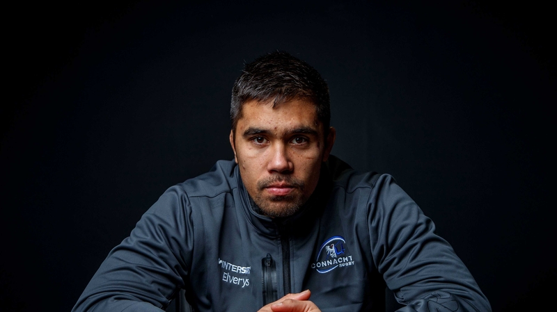 Jarrad Butler after training in Galway today