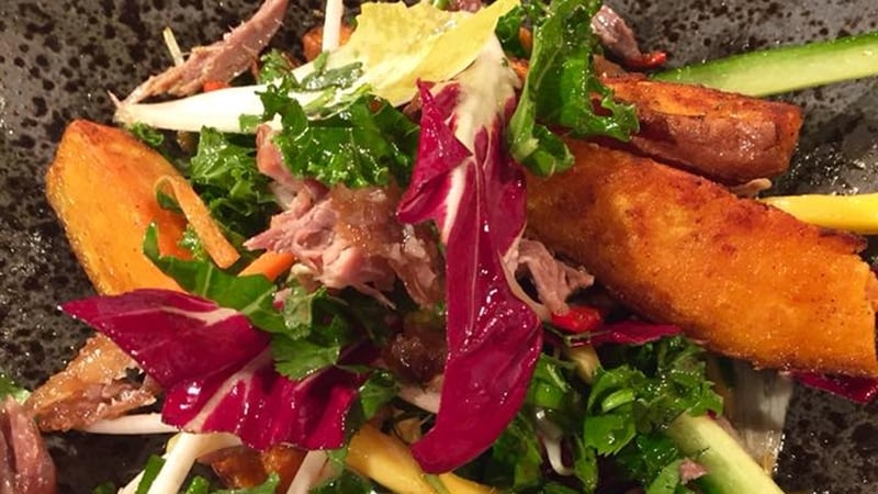 Mags Roche's Warm Duck Salad