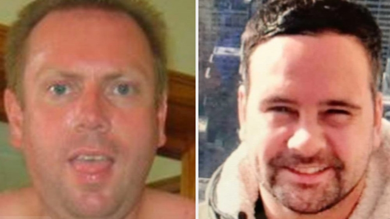 Jonathan Harding (L) and James Walsh were given ten and nine year sentences respectively