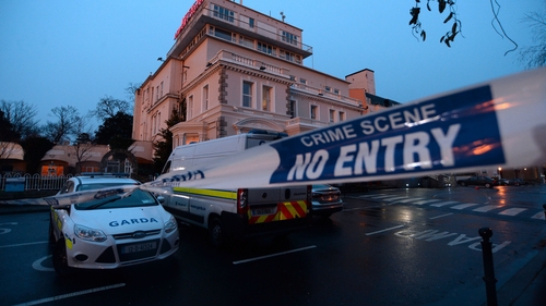 The shooting happened at the Regency Hotel in February 2016