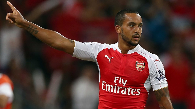 Theo Walcott looks set for a move to Goodison Park