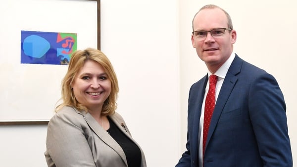 Minister for Foreign Affairs Simon Coveney met NI Secretary Karen Bradley in Westminster
