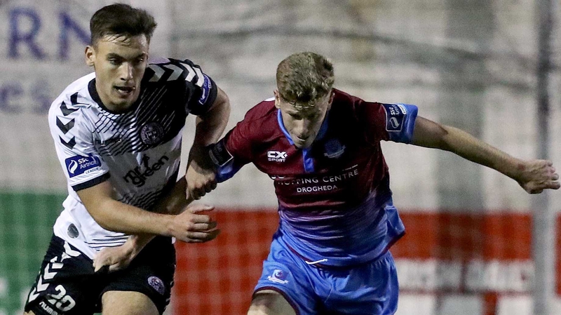 Warren O'Hora (L) is off to the Seagulls