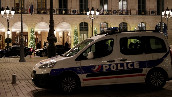 Axe-wielding robbers carried out a raid at the hotel on Wednesday