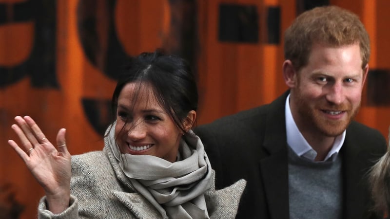 Britain's Prince Harry and his fiancée Meghan Markle will marry on May 19