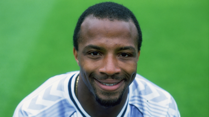 Cyrille Regis won five caps for England between 1982 and 1987