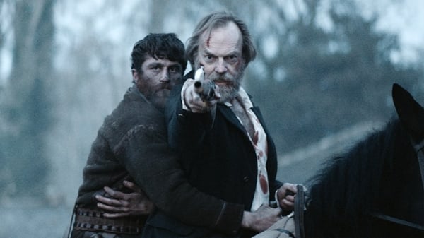 James Frecheville and Hugo Weaving in Black 47