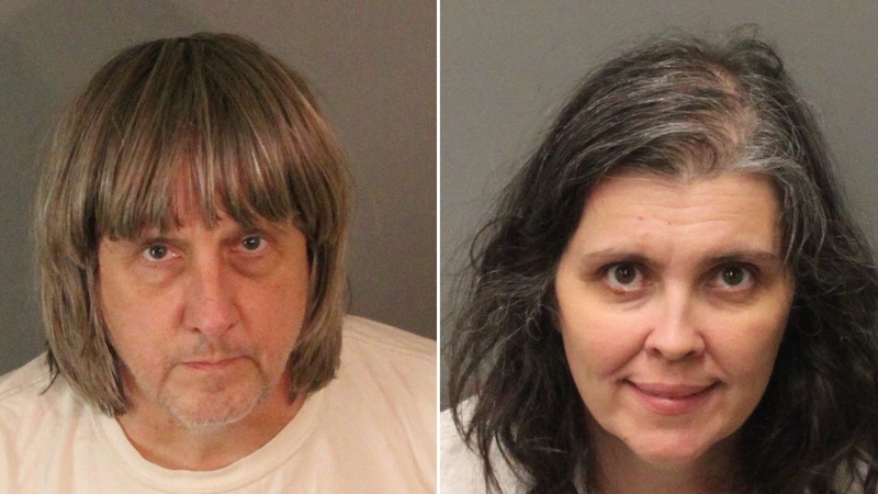 David Allen Turpin and Louise Anna Turpin were charged on suspicion of torture and child endangerment