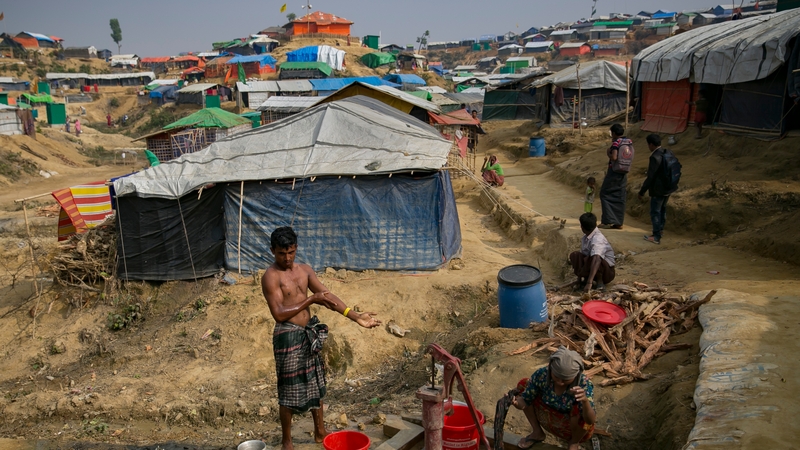 More than 650,000 people have fled violence in northern Rakhine state