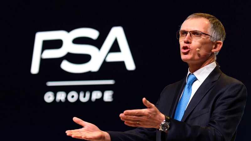 PSA Group's chief executive Carlos Tavares