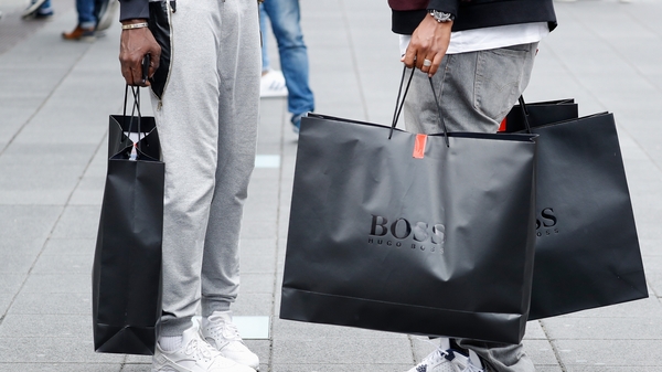 Hugo Boss said its quarterly sales rose 15% to €1.03 billion from €933m a year ago