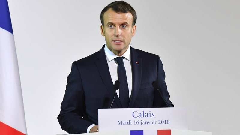 Emmanuel Macron said he would get tough on police who use excessive force