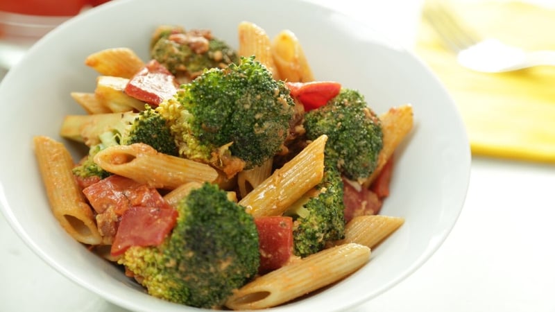 Pasta with Creamy Sun-Dried Tomato Sauce