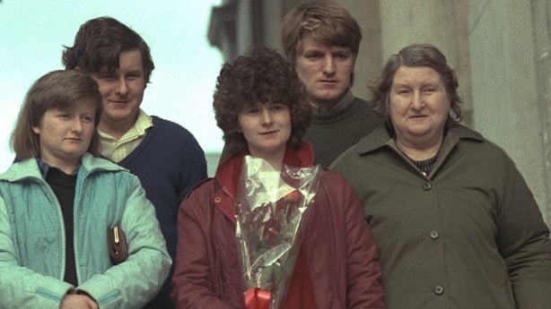 Joanne Hayes and her family