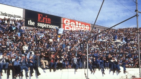 Dublin Supporters on Hill 16 Croke Park