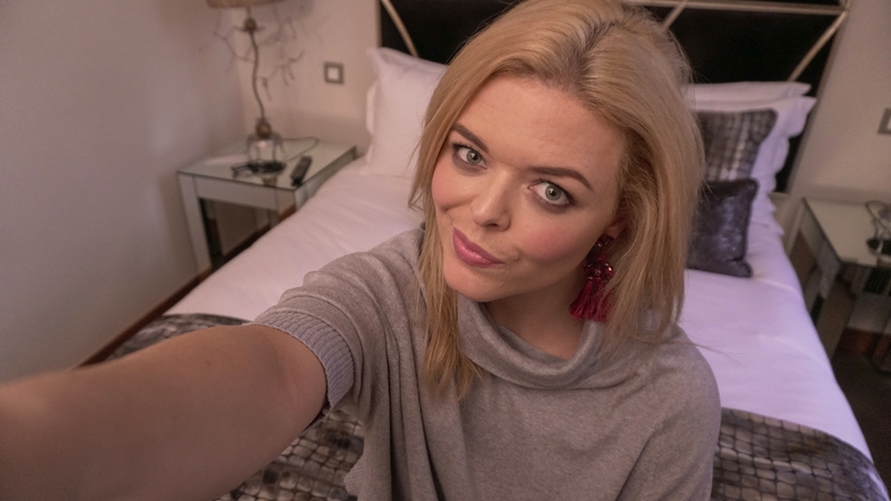 Doireann Garrihy doing her Pippa O'Connor impersonation