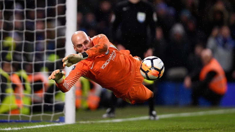 Willy Caballero was the spot-kick king at the Bridge