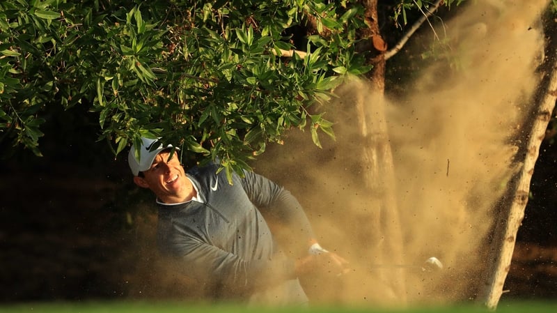 Rory McIlroy: 'I was just trying to hang onto his coat-tails'