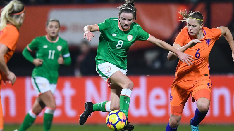 Leanne Kiernan starred for the Republic of Ireland