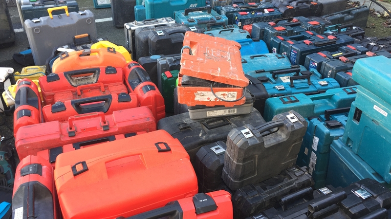 Theft of tools happening two or three times a week