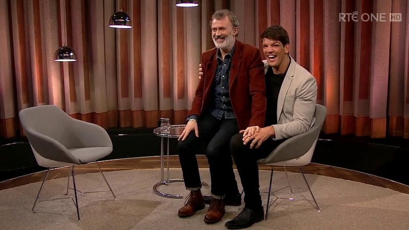 Donncha O'Callaghan was a guest on Tommy Tiernan's chat show