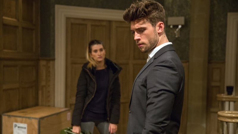 Debbie tells Joe she's about to burn Home Farm to the ground