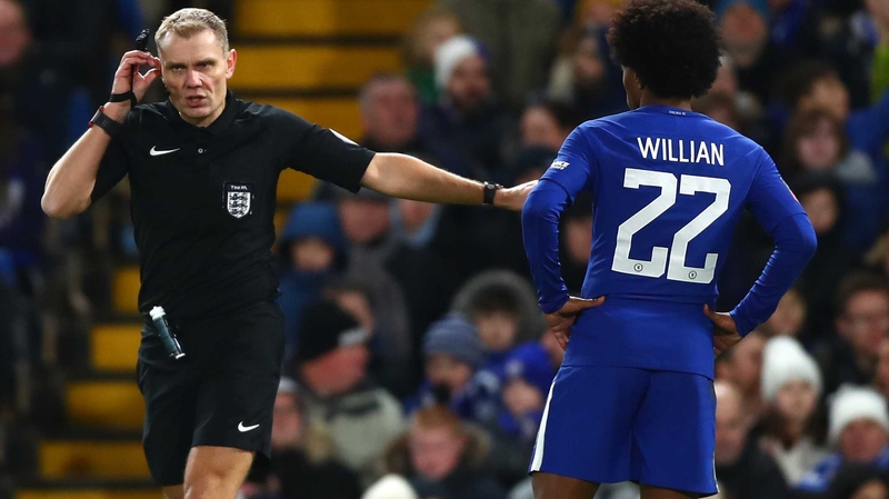 The VAR was in use during Chelsea's win over Norwich in the FA Cup