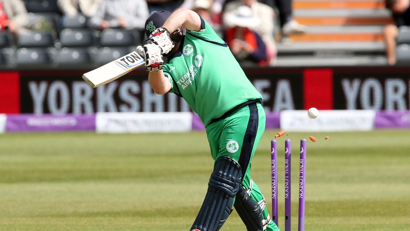 Paul Stirling racked up a total of 74, helping Ireland to victory over Scotland in Dubai