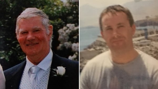 Eddie (L) and PJ Lonergan