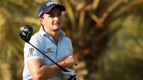 Paul Dunne slid down the leaderboard