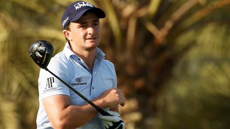 Paul Dunne slid down the leaderboard
