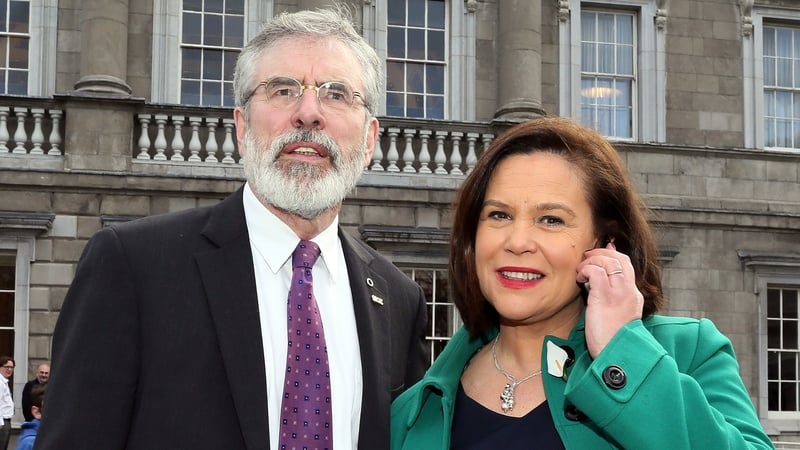 Mary Lou McDonald is expected to succeed Gerry Adams as Sinn Féin president