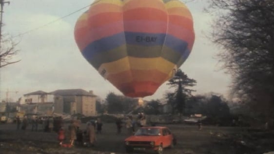Anniversary of firs manned balloon flight in Ireland.