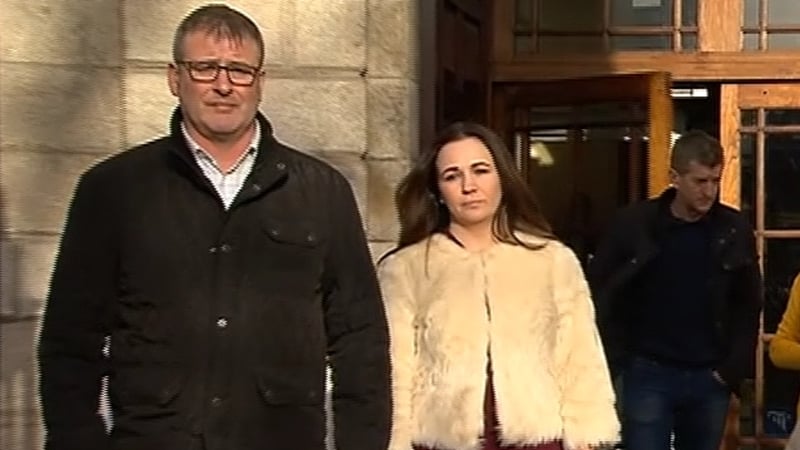 Ivan Murphy and Fiona Tuite seen at an earlier appearance at the High Court