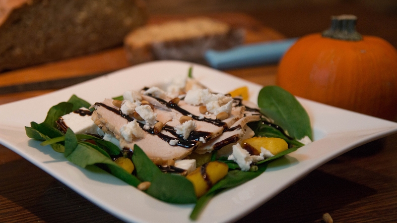 Niamh Kavanagh's Peppered Turkey & Feta Salad